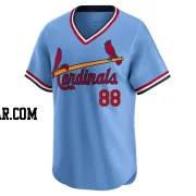 Tekoah Roby Men's St. Louis Cardinals Light Blue Limited Cooperstown Collection Jersey