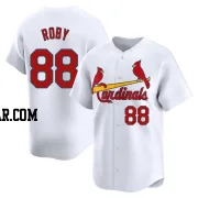 Tekoah Roby Men's St. Louis Cardinals White Limited Home Jersey