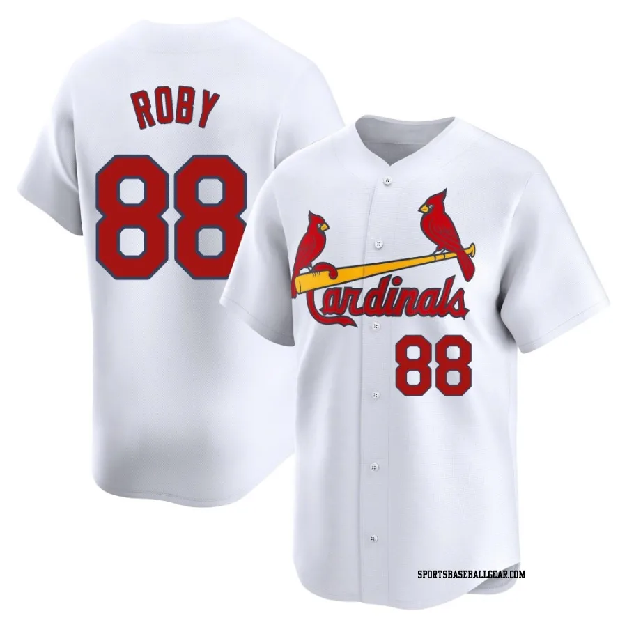 Tekoah Roby Youth St. Louis Cardinals White Limited Home Jersey