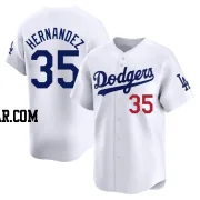 Teoscar Hernandez Men's Los Angeles Dodgers White Limited Home Jersey