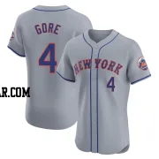 Terrance Gore Men's New York Mets Gray Elite Road Jersey