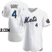 Terrance Gore Men's New York Mets White Authentic Home Jersey