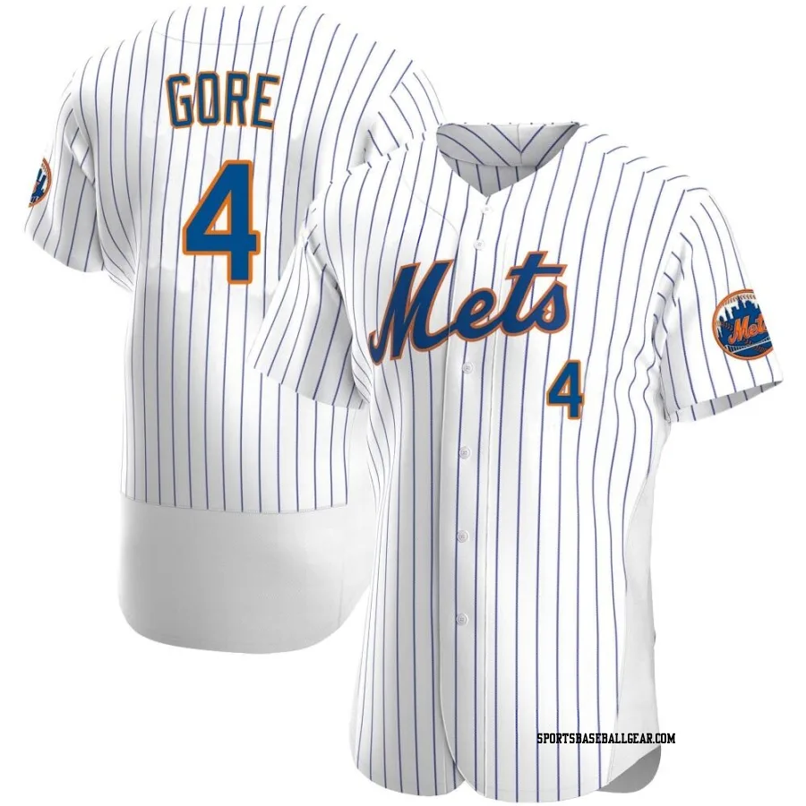 Terrance Gore Men's New York Mets White Authentic Home Jersey