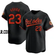 Terrin Vavra Men's Baltimore Orioles Black Limited Alternate Jersey