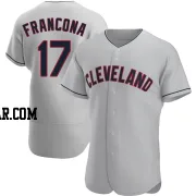 Terry Francona Men's Cleveland Guardians Gray Authentic Road Jersey