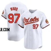 Thaddeus Ward Men's Baltimore Orioles White Limited Home Jersey