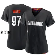 Thaddeus Ward Women's Baltimore Orioles Black Authentic 2023 City Connect Jersey