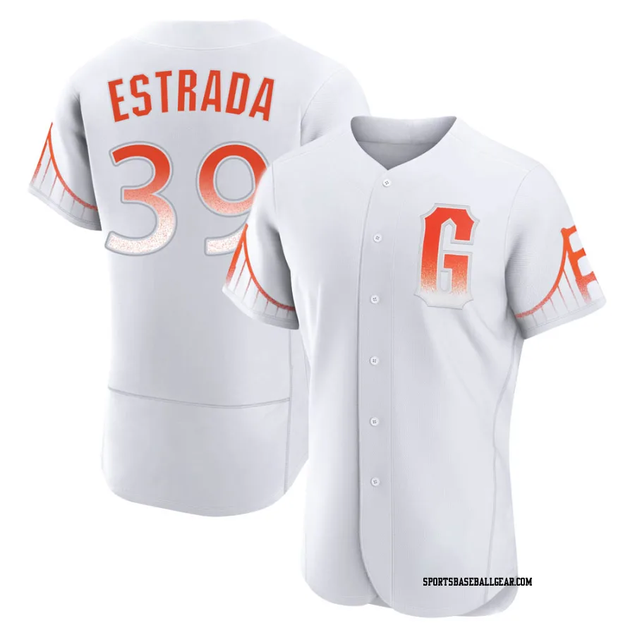 Thairo Estrada Men's San Francisco Giants White Authentic 2021 City Connect Jersey