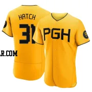 Thomas Hatch Men's Pittsburgh Pirates Gold Authentic 2023 City Connect Jersey