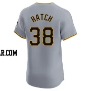 Thomas Hatch Men's Pittsburgh Pirates Gray Elite Road Jersey