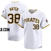 Thomas Hatch Men's Pittsburgh Pirates White Limited Home Jersey