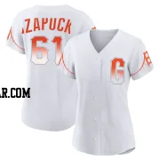 Thomas Szapucki Women's San Francisco Giants White Authentic 2021 City Connect Jersey