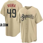 Thyago Vieira Men's Arizona Diamondbacks Gold Replica 2021 City Connect Cool Base Jersey