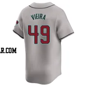 Thyago Vieira Men's Arizona Diamondbacks Gray Limited Away Jersey