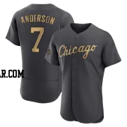 Tim Anderson Men's Chicago White Sox Charcoal Game Authentic 2022 All-Star Jersey