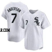 Tim Anderson Youth Chicago White Sox White Limited Home Jersey