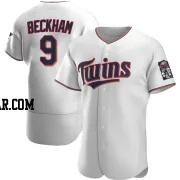 Tim Beckham Men's Minnesota Twins White Authentic Home Jersey