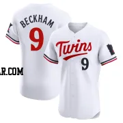 Tim Beckham Men's Minnesota Twins White Elite Home Jersey