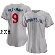 Tim Beckham Women's Minnesota Twins Gray Authentic Road Jersey