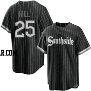 Tim Hill Men's Chicago White Sox Black Replica 2021 City Connect Jersey