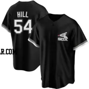 Tim Hill Men's Chicago White Sox Black Replica Spring Training Jersey