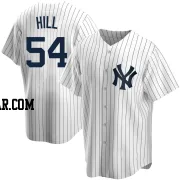 Tim Hill Men's New York Yankees White Replica Home Jersey