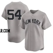 Tim Hill Youth New York Yankees Gray Limited Away 2nd Jersey