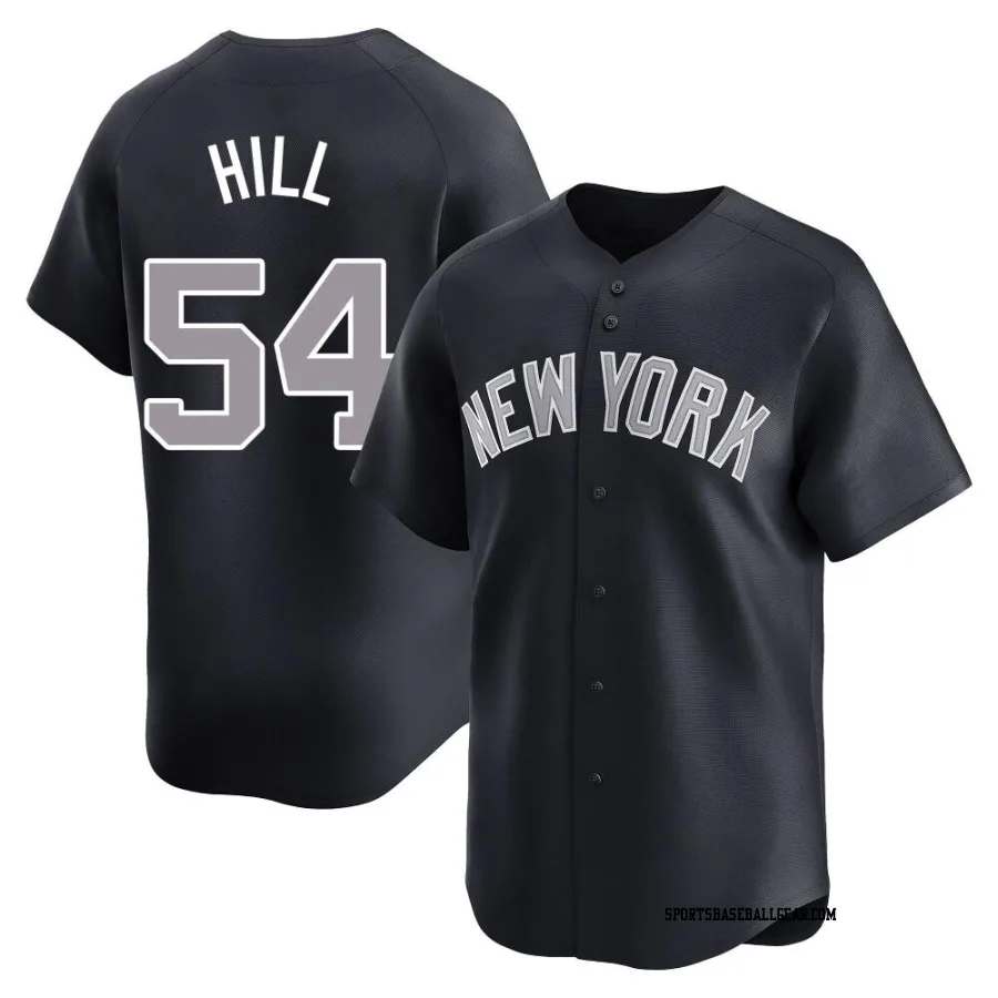 Tim Hill Youth New York Yankees Navy Limited Alternate Jersey