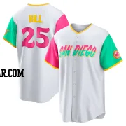 Tim Hill Youth San Diego Padres White Replica 2022 City Connect Jersey