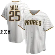 Tim Hill Youth San Diego Padres White/Brown Replica Home Jersey