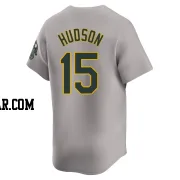 Tim Hudson Men's Oakland Athletics Gray Limited Away Jersey