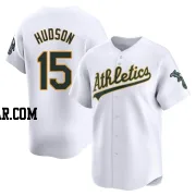 Tim Hudson Men's Oakland Athletics White Limited Home Jersey