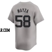 Tim Mayza Men's New York Yankees Gray Limited Away Jersey