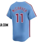 Tim McCarver Men's Philadelphia Phillies Light Blue Limited Alternate Jersey