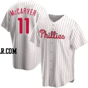 Tim McCarver Youth Philadelphia Phillies White Replica Home Jersey