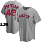 Tim Wakefield Youth Boston Red Sox Gray Replica Road Jersey