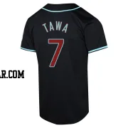 Timothy Tawa Men's Arizona Diamondbacks Black Limited Alternate Jersey