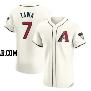 Timothy Tawa Men's Arizona Diamondbacks Cream Elite Home Jersey