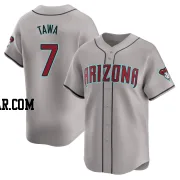 Timothy Tawa Men's Arizona Diamondbacks Gray Limited Away Jersey