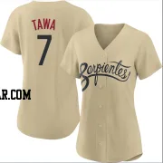 Timothy Tawa Women's Arizona Diamondbacks Gold Authentic 2021 City Connect Cool Base Jersey