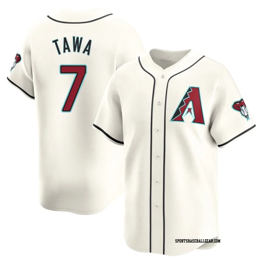 Timothy Tawa Youth Arizona Diamondbacks White Limited Home Jersey