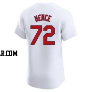 Tink Hence Men's St. Louis Cardinals White Elite Home Jersey