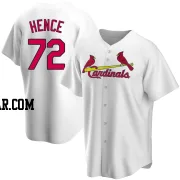 Tink Hence Youth St. Louis Cardinals White Replica Home Jersey