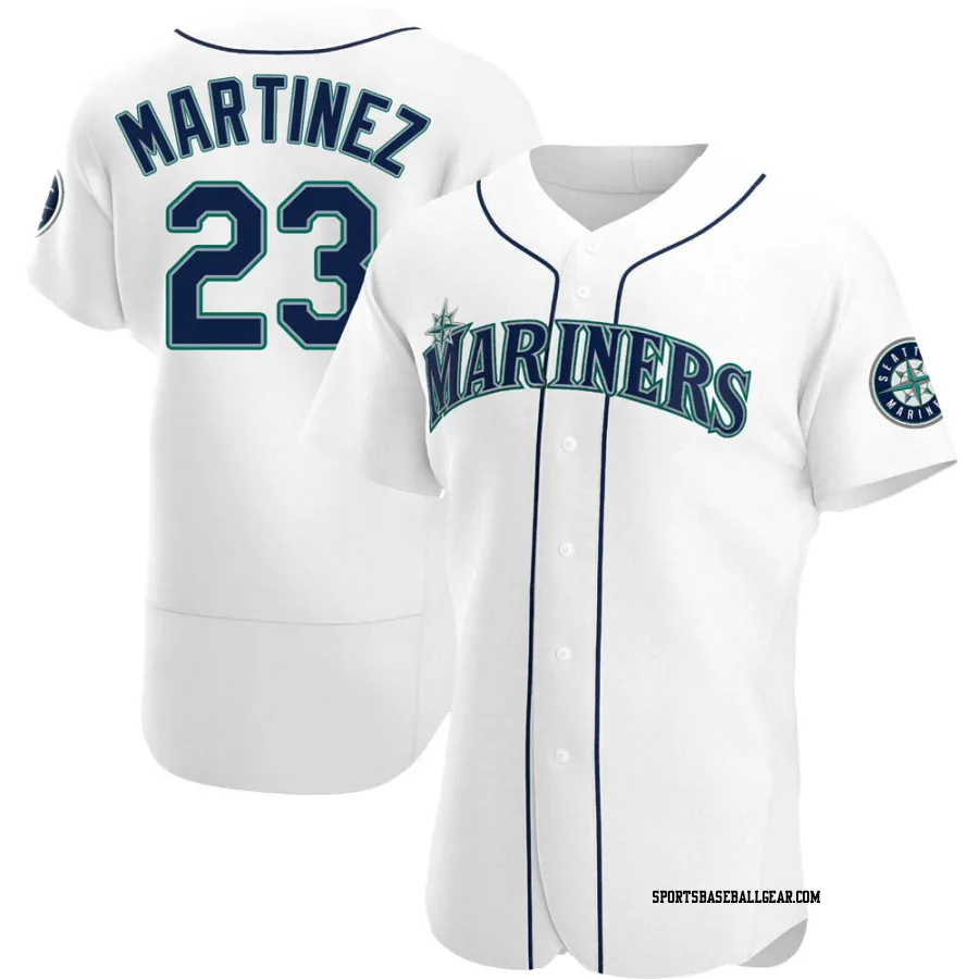 Tino Martinez Men's Seattle Mariners White Authentic Home Jersey