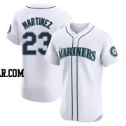 Tino Martinez Men's Seattle Mariners White Elite Home Jersey