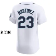 Tino Martinez Men's Seattle Mariners White Elite Home Jersey