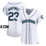 Tino Martinez Women's Seattle Mariners White Limited Home Jersey