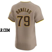 Tirso Ornelas Men's San Diego Padres Brown Elite Alternate Jersey