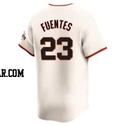 Tito Fuentes Men's San Francisco Giants Cream Elite Home Jersey