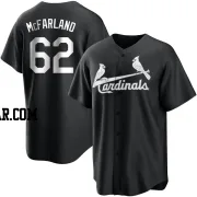 T.J. McFarland Men's St. Louis Cardinals Black/White Replica Jersey